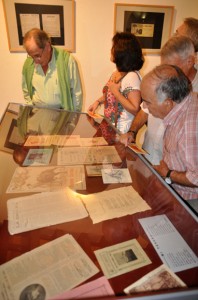 El homenaje incluyó una exposición. 