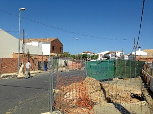 Las obras del PFEA en San Bartolomé de la Torre.