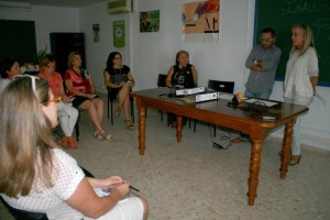 El ponente del taller ha sido el pedagogo Jesús Palacios.