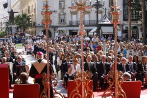 El Acto de la Fe comenzaba a las 13:00 horas.