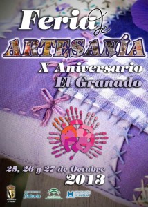 Cartel de la Feria de Artesanía. 