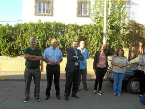 Visita a las obras del CEIP Tartessos.