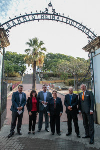 Michael Dumois, Ana Rodríguez, Antonio López, Charo Venegas, Ramón Fernández y Miguel A. Velasco. / Foto: José Carlos Palma.