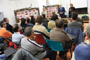 Una de las charlas impartidas en el Aula de la Naturaleza del Parque Moret.