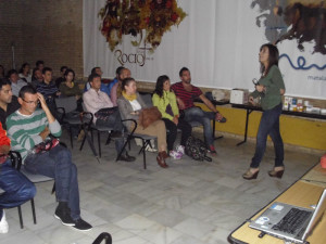 Charla sobre medicina deportiva.