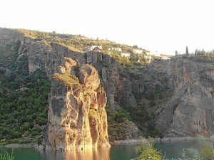 Guejar, en la Sierra de Granada, uno de los bellos lugares fotografiados por Leonardo.