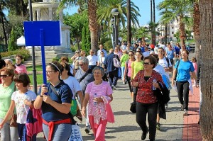 El ejercicio físico se unió a la convivencia.