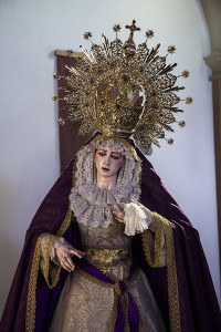 La Virgen de la Estrella. / Foto: Javi Losa.