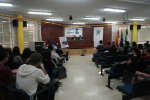 Presentación del concurso en el IES Pablo Neruda.