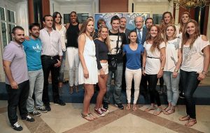 Presentados el CB Conquero y el Andaluza Cadete de Selecciones Provinciales. / Foto: José Carlos Palma.