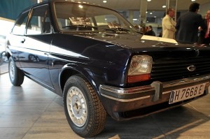 Durante el acto, estuvo expuesto este Ford del año 1978-9. / Foto: José Carlos Palma