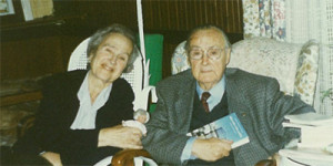 Montero Galvache y su esposa Angelita López. 