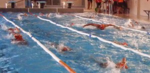 La natación fue protagonista en Almonte el fin de semana.