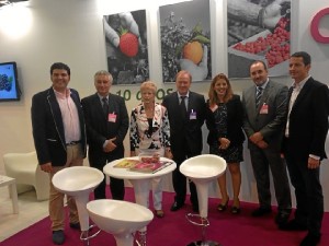 Stand de Onubafruit en la feria madrileña.