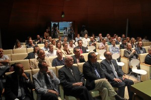 Acto de presentación celebrado en el Centro de Recepción. 