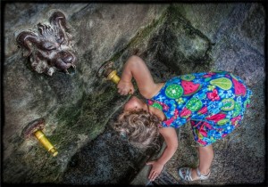 'Fuente de vida', fotografía ganadora del primer premio.