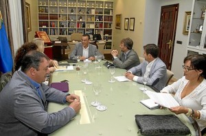 Reunión en el marco del proyecto Ceus. 