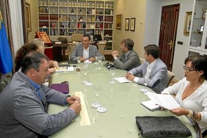 Reunión en el marco del proyecto Ceus.