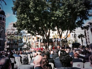 Acto de la Fe en huelva. / Foto: @LaChicota_