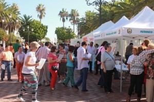 La jornada contó además con unos 12 stands. 