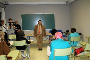 Presentación del taller de creación literaria.