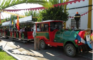 El el Vinotren los asistentes conocerán el entorno de Doñana a la vez que degustan vinos.