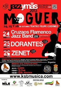 Cartel de la nueva edición del Festival en Moguer.