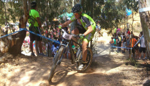 Gran expectación ha levantado en Moguer la prueba de BTT del sábado.