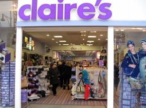 Claire's también estará en el Centro Comercial Holea. 