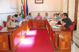 Reunión del Colegio de Secretarios de Huelva. 