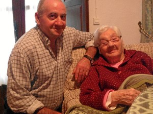 Dolores en la casa de su hijo José.