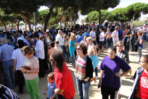 Los ciudadanos celebraron el Día del Vecino en Mazagón.