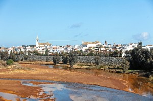 Vista del municipio de Gibraleón.