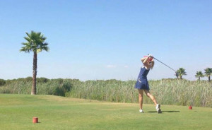 El Circuito Atlántico de golf se decide el domingo en el campo de Isla Canela.