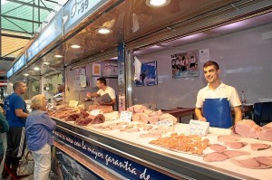 El puesto de pescados y mariscos de A. González e hijos. / Foto: José Carlos Palma