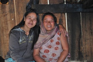 Mujeres en Nepal.