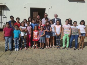 Acto de bienvenida a los Talleres Infantiles.