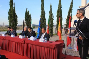 Acto de constitución de la Eurociudad del Guadiana, que se llevó a cabo en el municipio de Castro Marim.