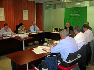 Reunión de las autoridades portuarias con motivo de los Corredores. 