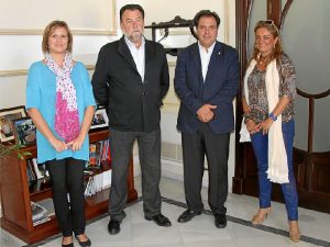 Encuentro del alcalde de San Juan con los representantes de Aqualon.