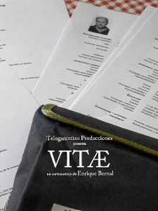 Cartel del cortometraje 'Vitae'.