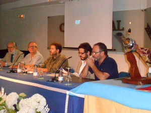 Mesa redonda sobre El Libro electrónico en Andalucía.