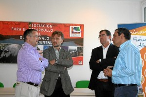 Visita a Adrao de José Fiscal. 