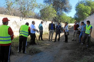 Visita a las obras de Ayamonte. 