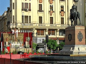 Todo preparado para la celebración de la Magna Rociera en Córdoba.