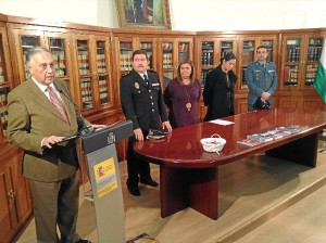 Pérez Vigueras durante su intervención.