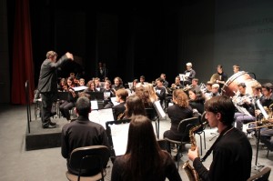 Alumnos del conservatorio de Valverde.