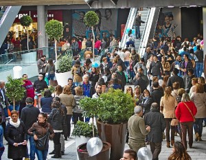 El centro comercial ha superado todas sus expectativas.