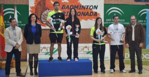 Haideé Ojeda repitió oro en el dobles mixto, formando pareja con Alberto Zapico.