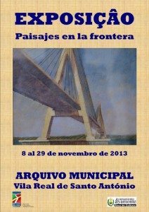 Cartel de la muestra 'Paisajes en la Frontera'.